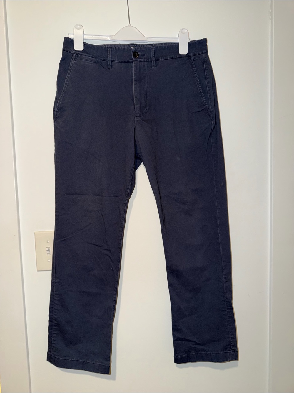 Goodfellow & Co Navy Straight-Fit Chino Pants